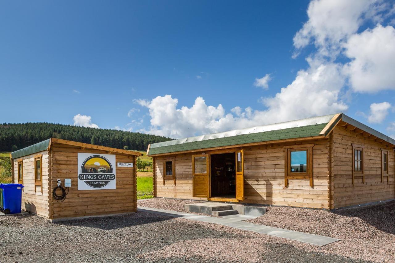 Отель Kings Caves Glamping Torbeg Экстерьер фото